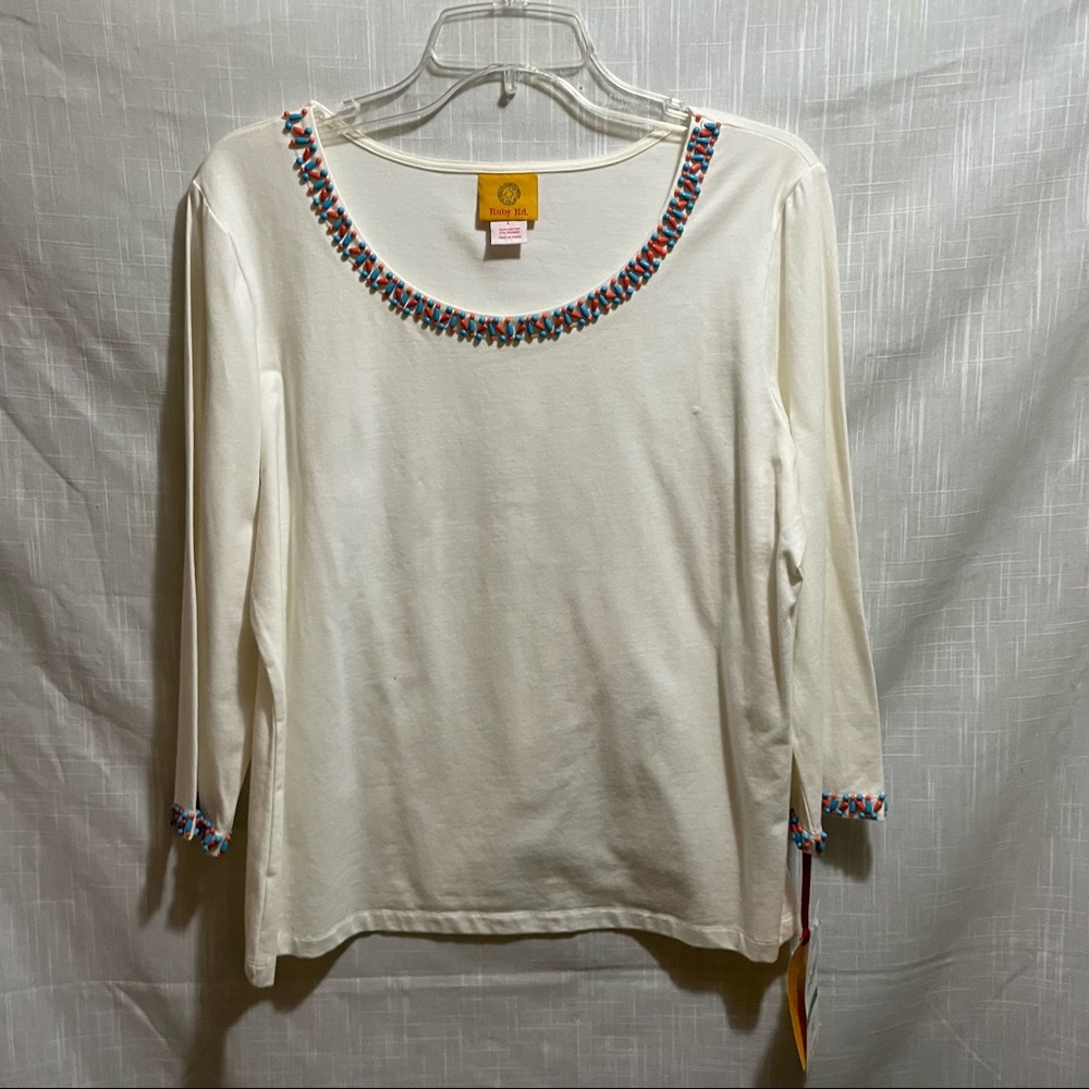 3/$15 Ruby Rd top NWT - Picture 2 of 3